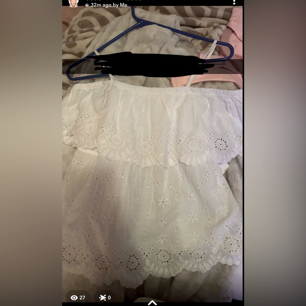 old navy flowy top